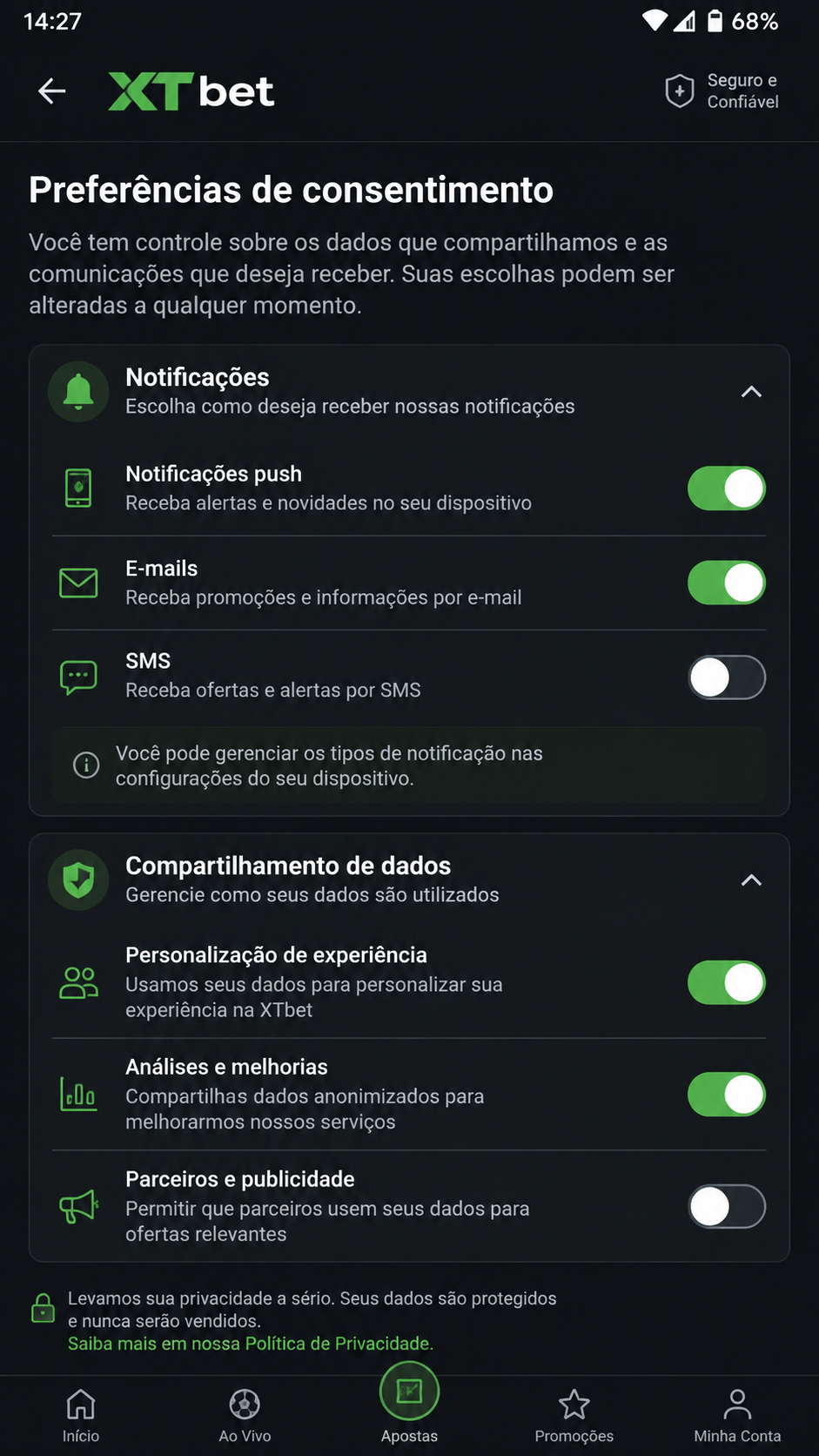 xtbet screenshot