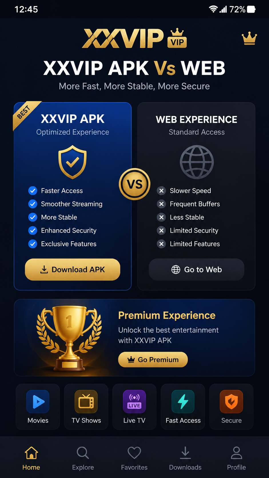 XXVIP screenshot