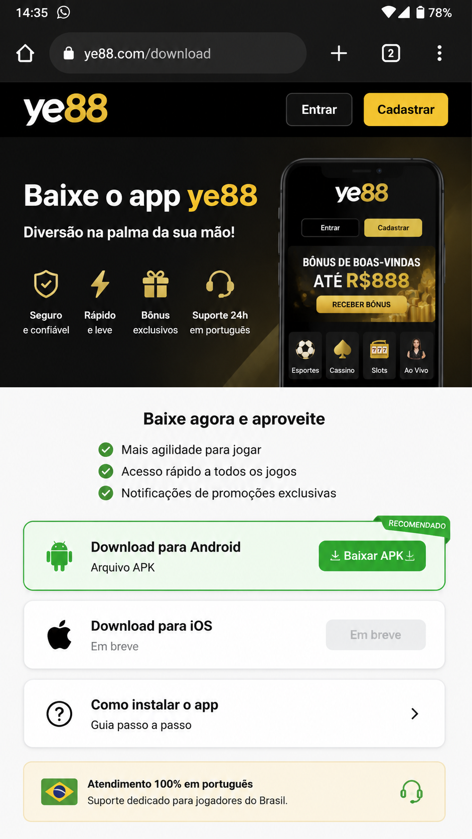 ye88 screenshot