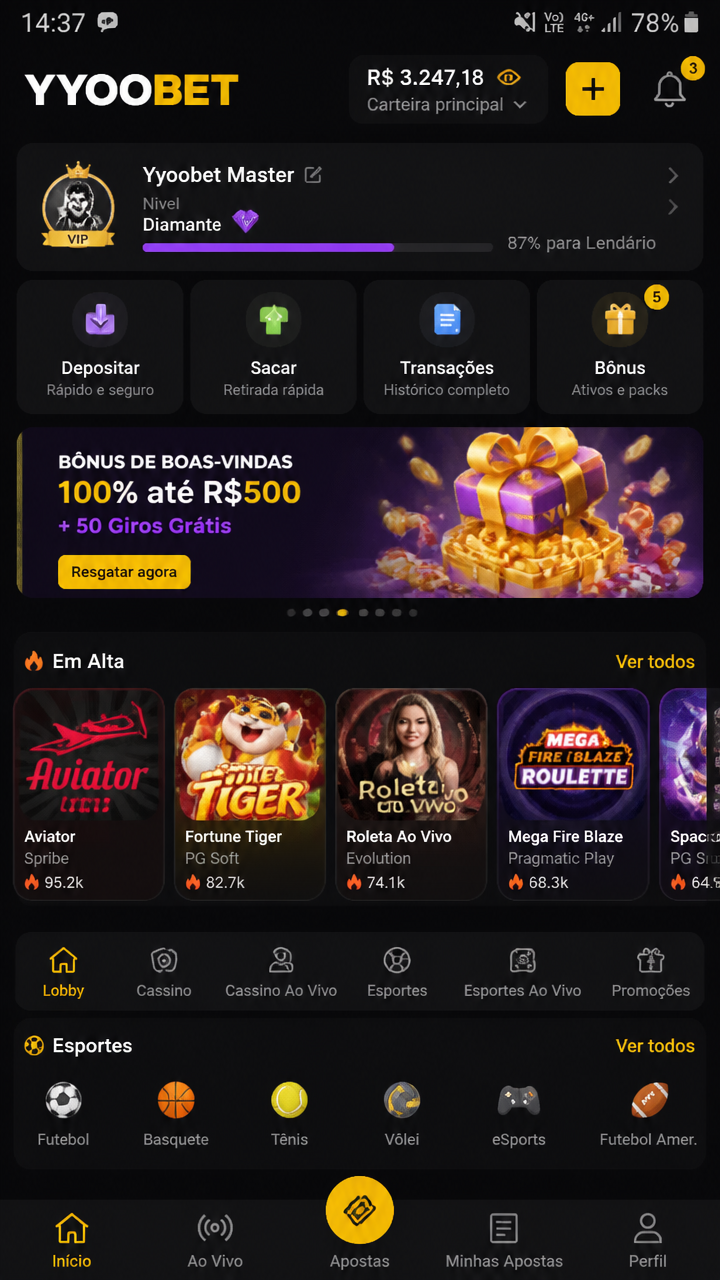 yyoobet screenshot