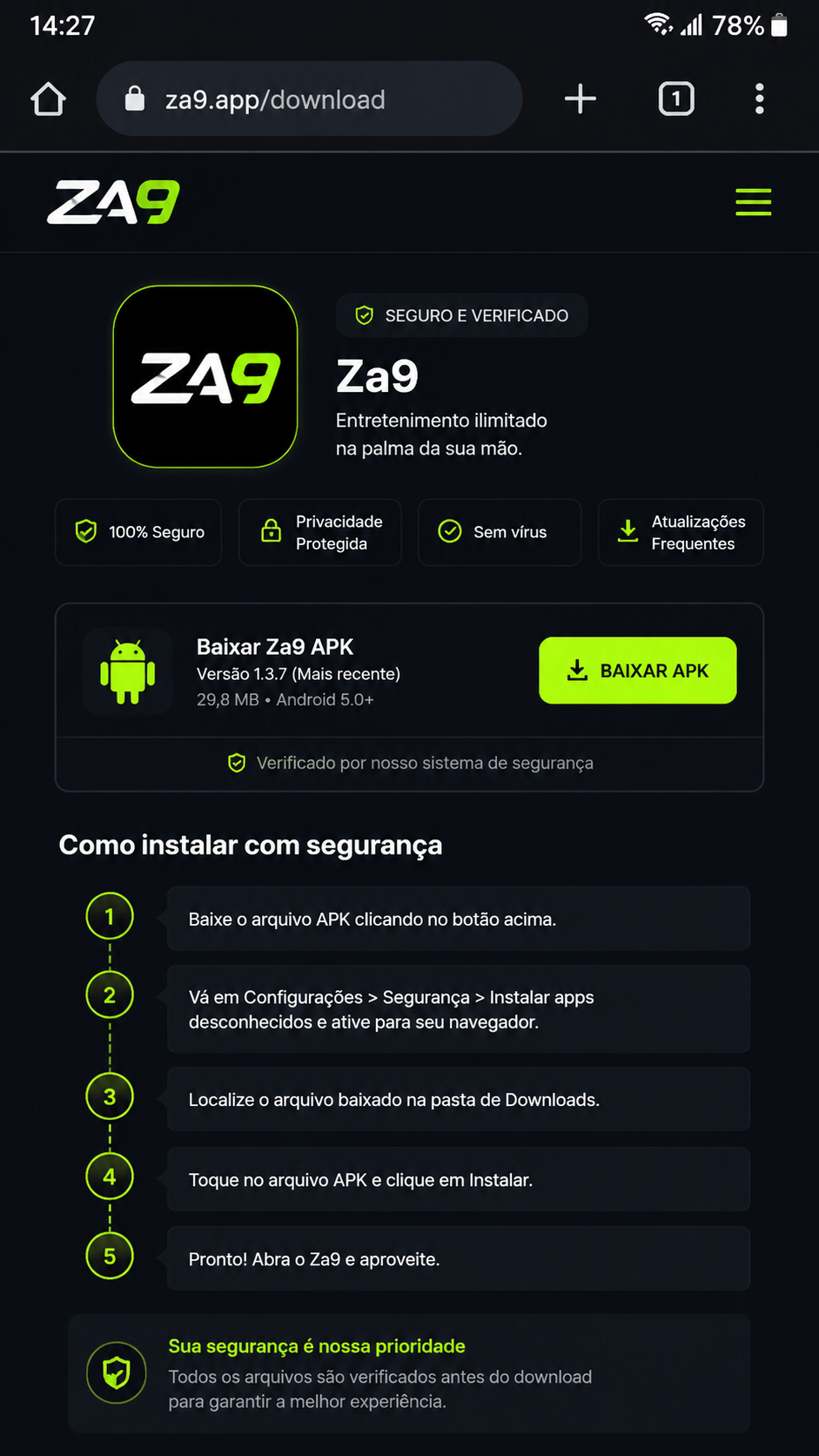 za9 screenshot