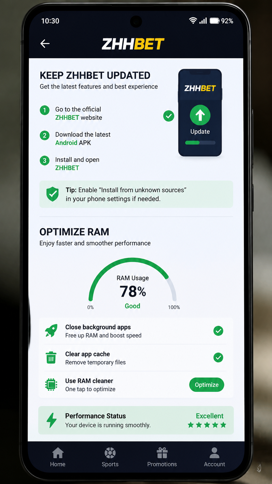 zhhbet screenshot