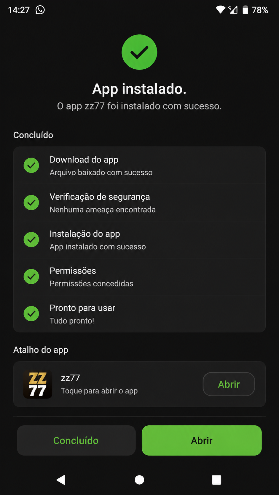 zz77 screenshot