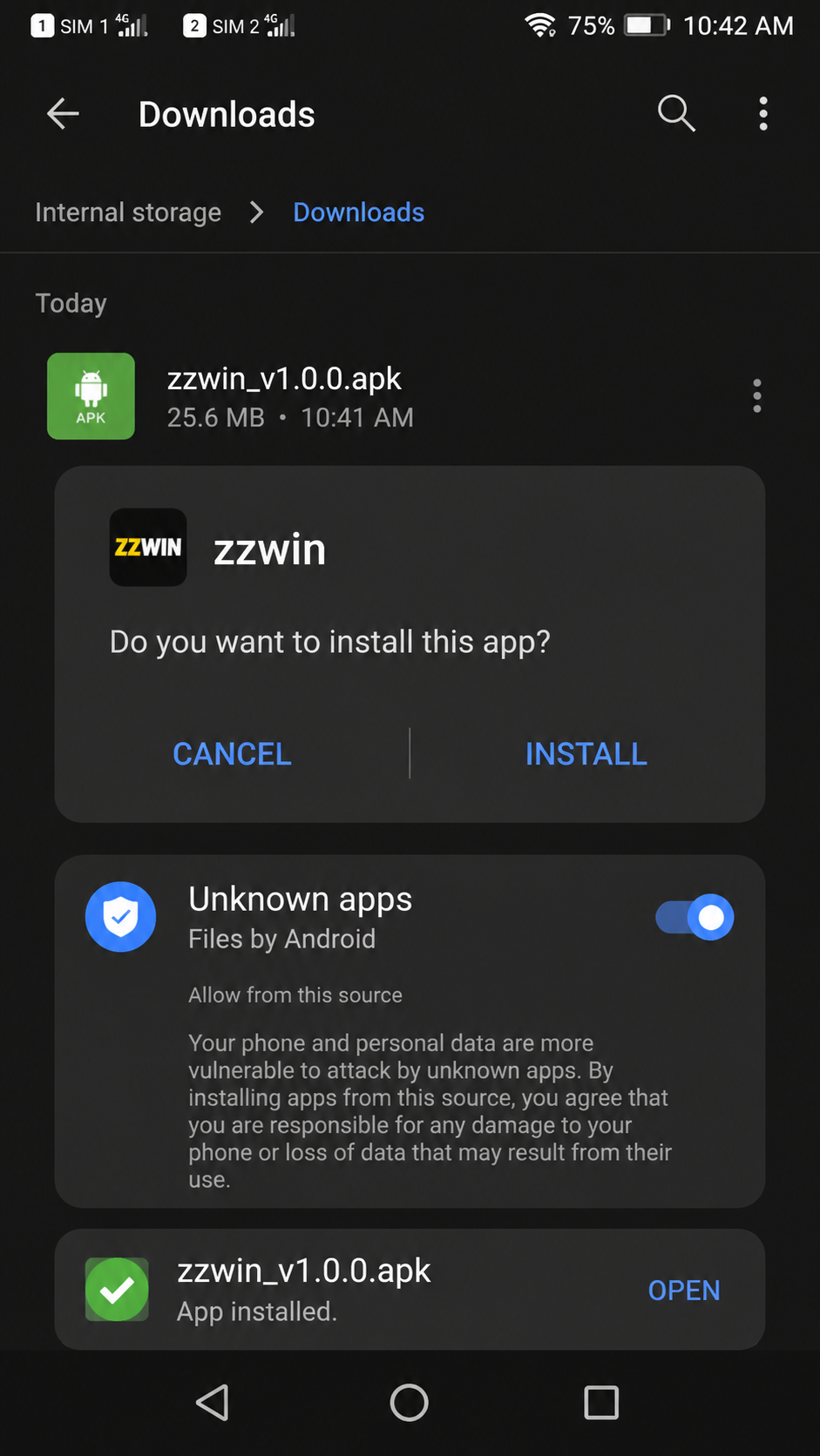 zzwin screenshot